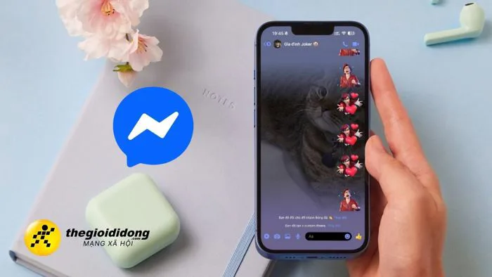 Cách đổi nền Messenger thành ảnh trên điện thoại cực dễ