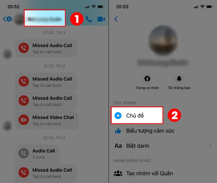 Cách thay đổi ảnh nền Messenger trên iPhone, Android và máy tính 2026