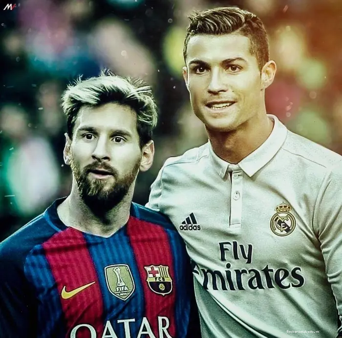 Hình nền Ronaldo và Messi 4K: Khi hai huyền thoại hội tụ