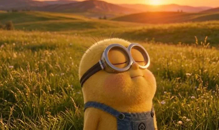Hình nền Minion phồng má cực hot 2026 Full HD, miễn phí