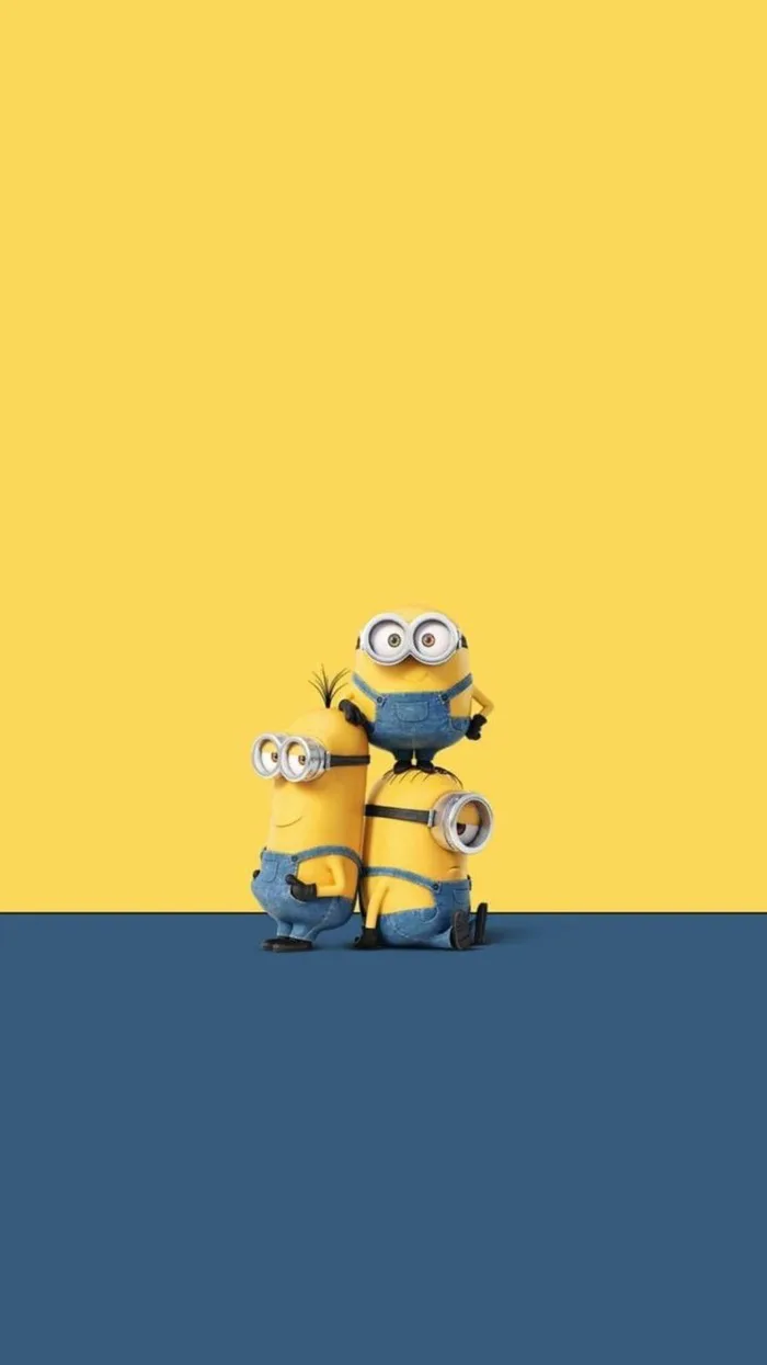 Bộ ba Minions nhí nhố trở lại trong bộ hình nền Minions: Sự trỗi dậy của  Gru cực hài hước