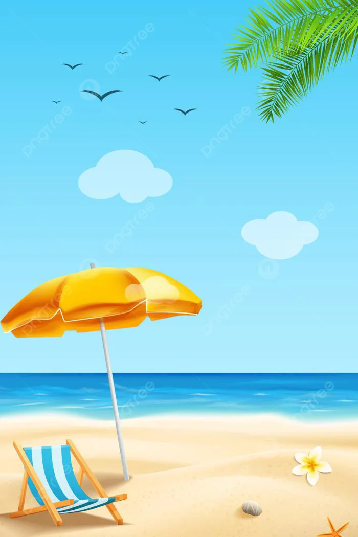 Mẫu Nền Du Lịch Bãi Biển Mùa Hè Hình Nền Cho Tải Về Miễn Phí - Pngtree