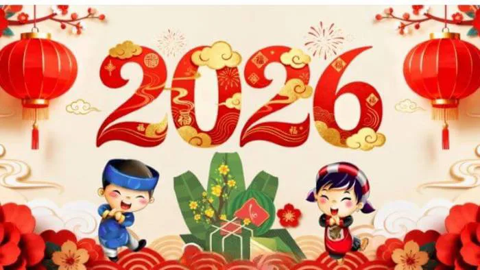 Tổng hợp 100+ mẫu background chúc mừng năm mới 2026 Full HD đẹp lung linh