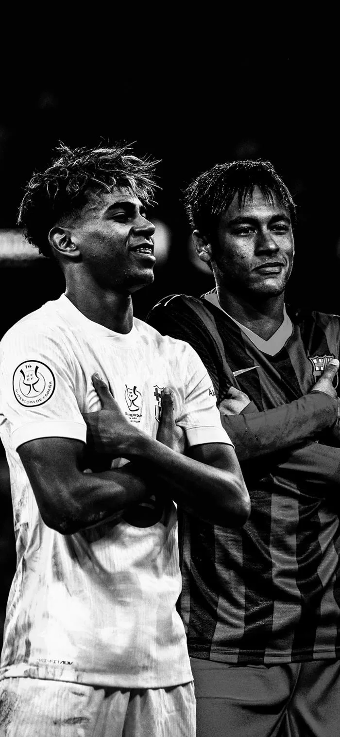 Hình nền Neymar x Yamal (Máy tính & Điện thoại) : r/Barca