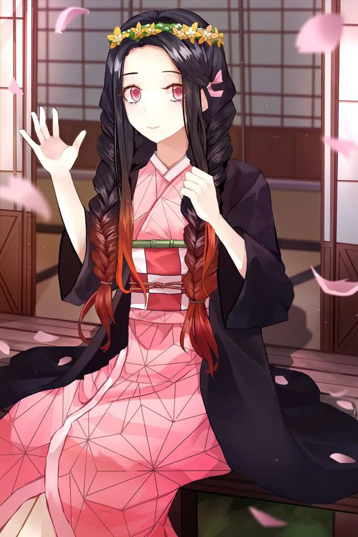 Hình ảnh Nezuko dễ thương, hình nền Nezuko cute -