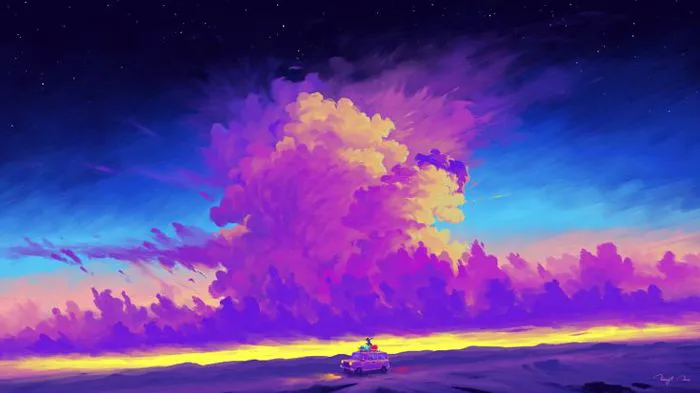 Bộ hình nền phong cách Digital Art: Nghệ thuật và tối giản