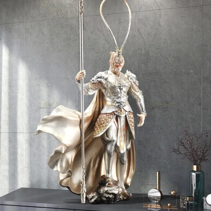 Tượng Tôn Ngộ Không Cỡ Lớn Làm Quà Khai Trương | Công Decor