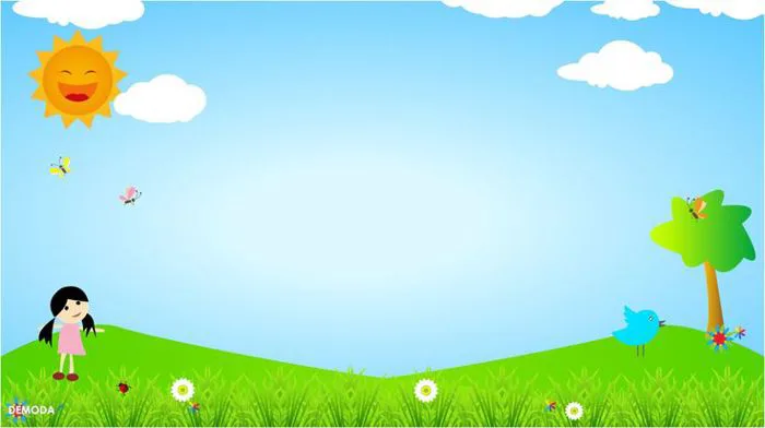 Hình Nền Mầm Non Đẹp Ngộ Nghĩnh, Dễ Thương Nhất