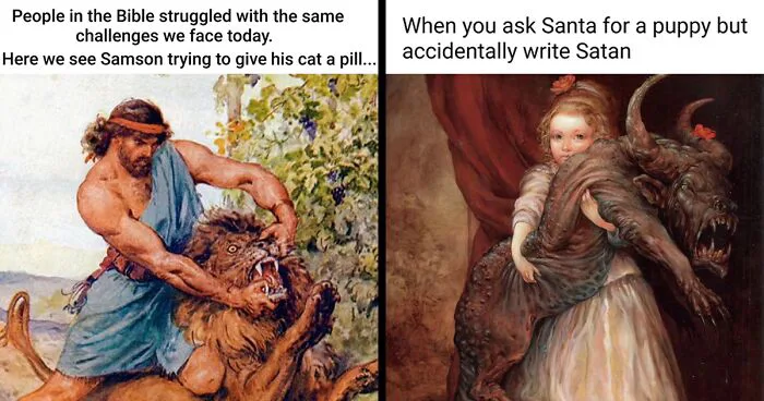 50 Paintings Perfectly Suited For Memes, Courtesy Of “Art Memes Central”  (New Pics) | Bored Panda