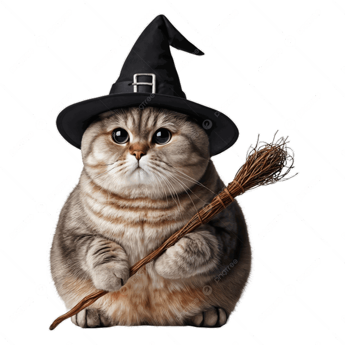 Hình ảnh Mèo Béo đội Mũ Phù Thủy đen Và Cầm Gậy PNG , Meme Mèo, Mèo Béo Dễ  Thương, Chú Mèo Dễ Thương PNG trong suốt và Vector để tải xuống