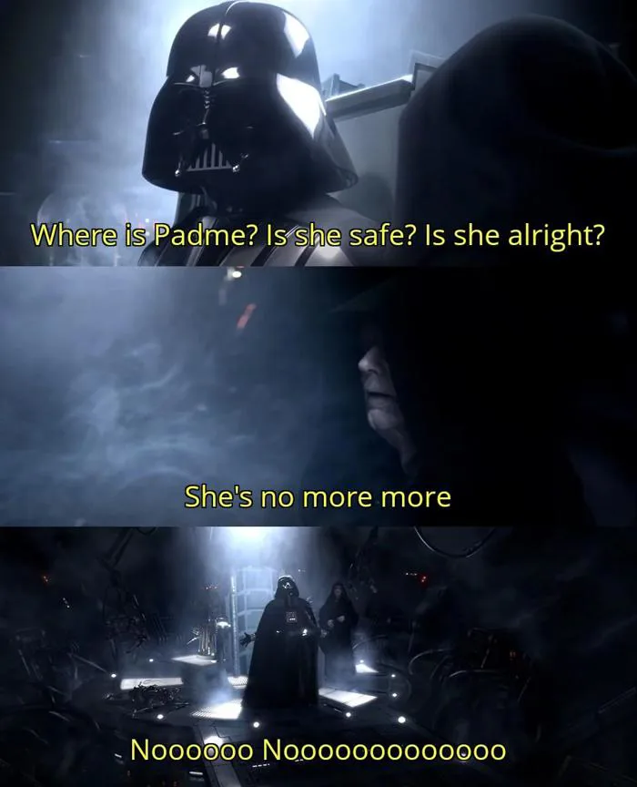 Hey dude calm down : r/PrequelMemes
