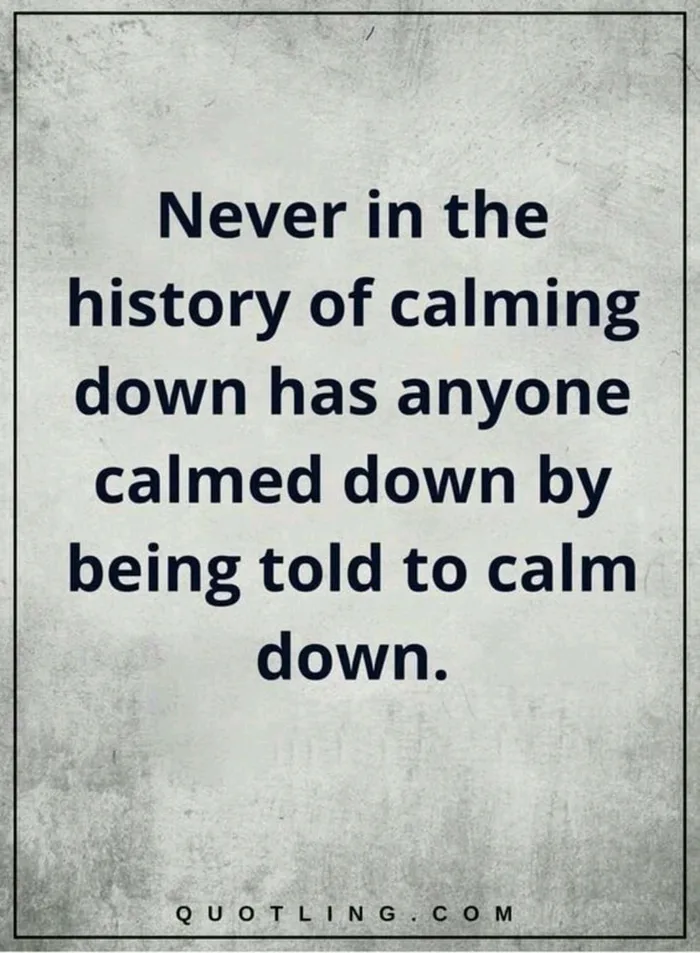 Just calm down : r/memes