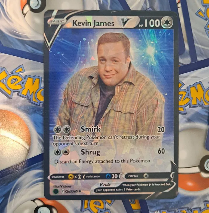 Kevin James (Meme) Pokemon Card