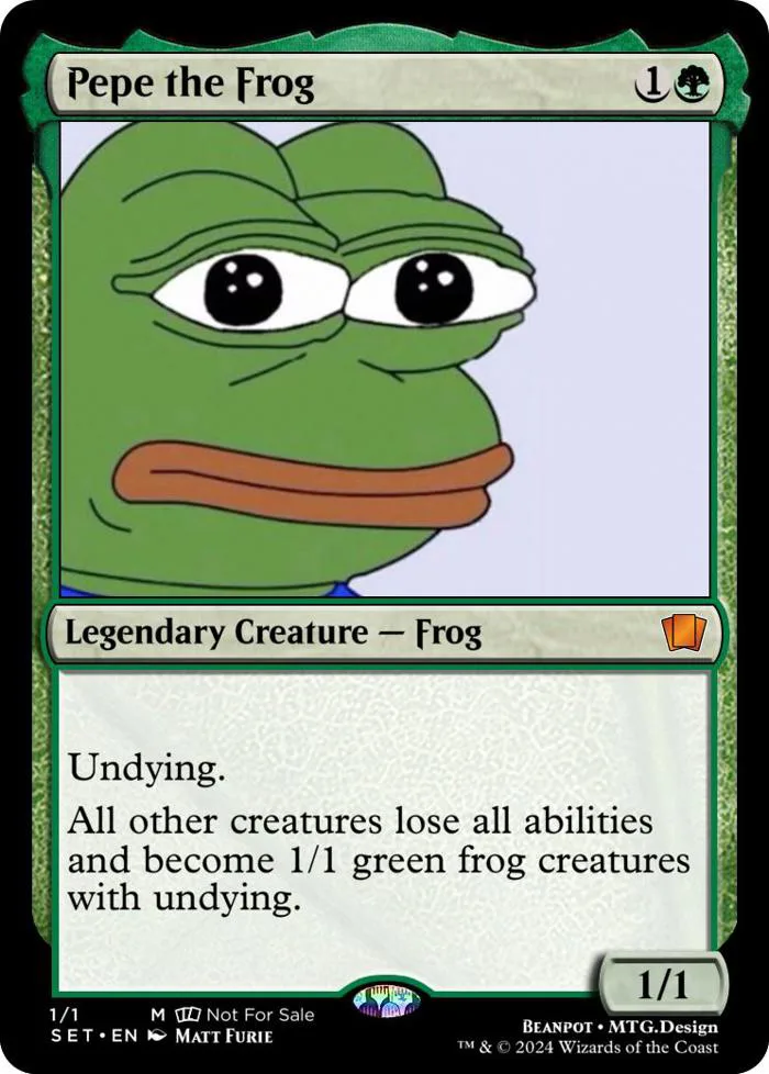 Memes as MTG Cards : r/custommagic