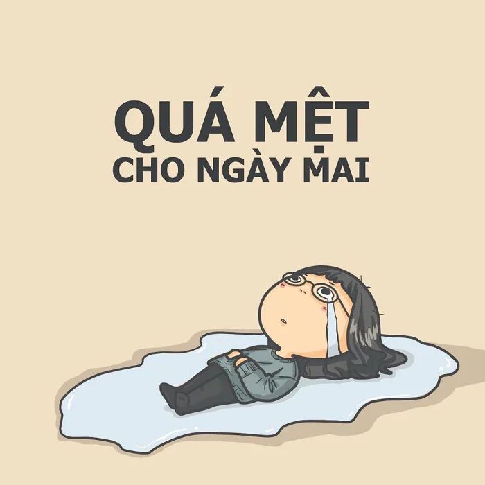 Ảnh Chán Đời, Chán Nản, Mệt Mỏi, Rã Rời, Muốn Buông Xuôi
