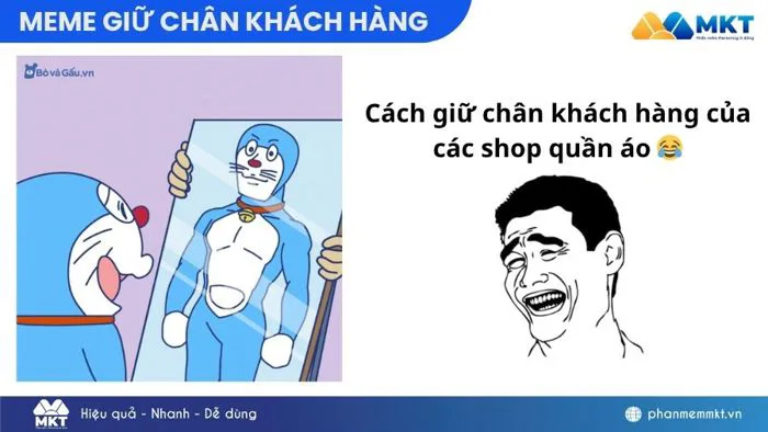 99+ Ảnh chế giữ chân khách hàng meme “cười ra nước mắt”