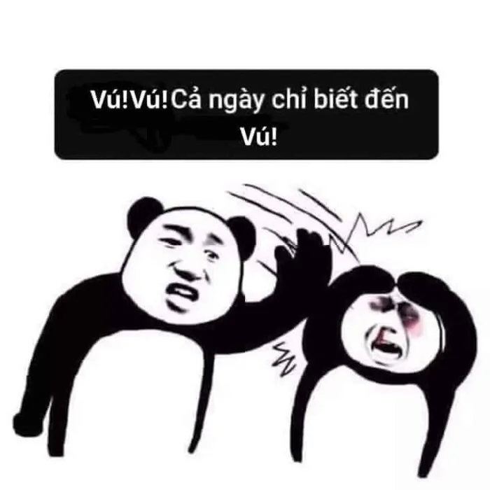 Hình ảnh chế mắt thâm hài hước