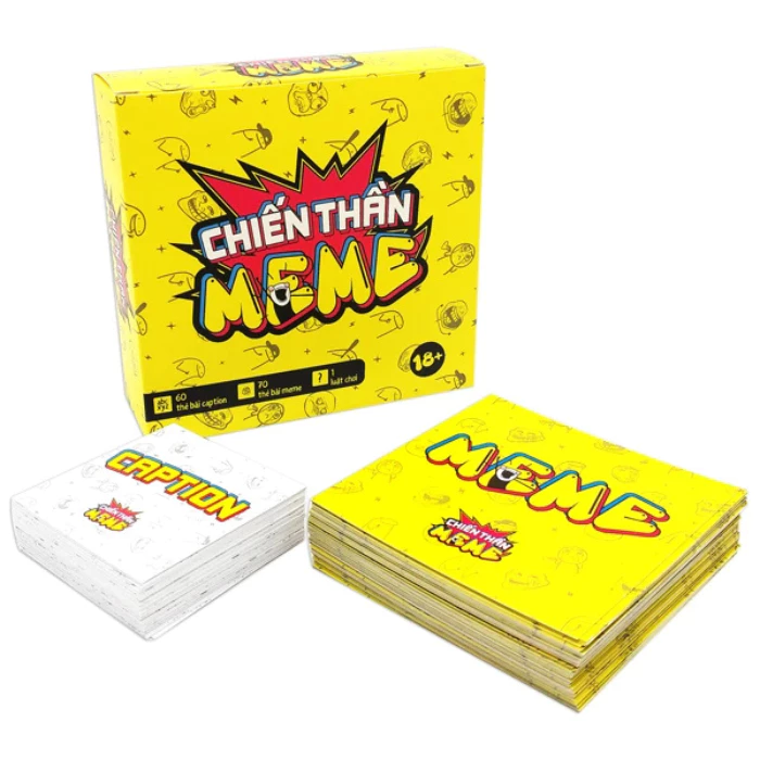 Boardgame Thẻ Bài Chiến Thần Meme - Chúa Tể Meme