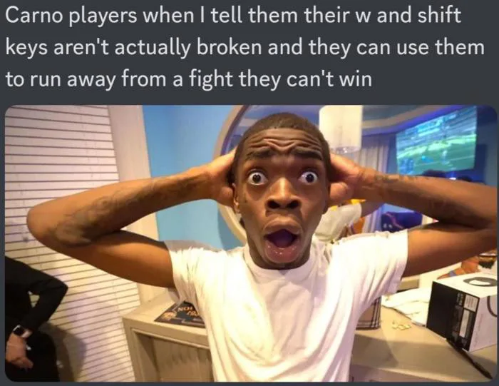Zero effort discord memes making fun of everyone's (least) favourite  players of The Isle: : r/theisle