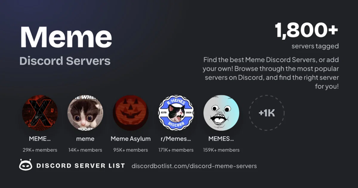 Public Meme Discord Servers | Discord Server List