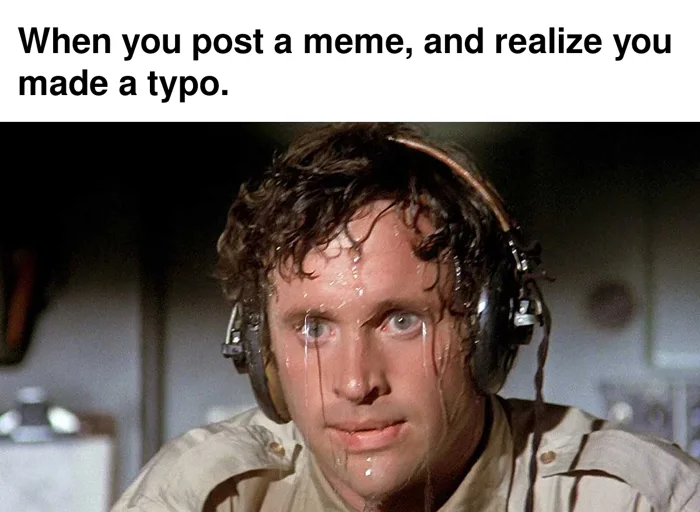 Mồ hôi tuôn như tắm : r/memes