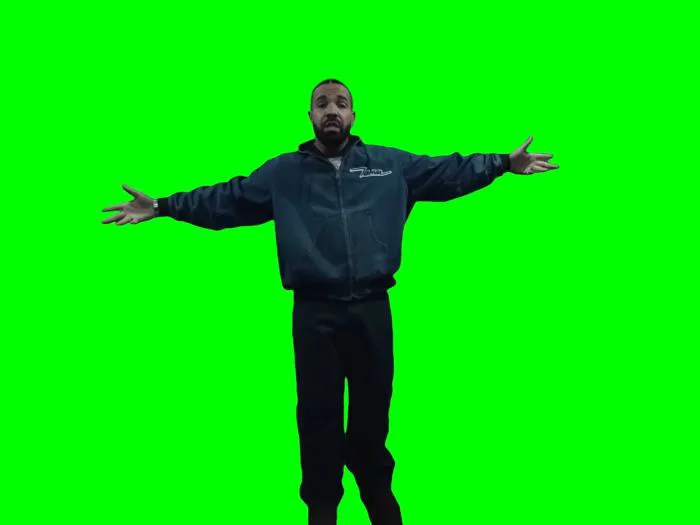 Drake What Did I Miss? meme (Green Screen) – CreatorSet