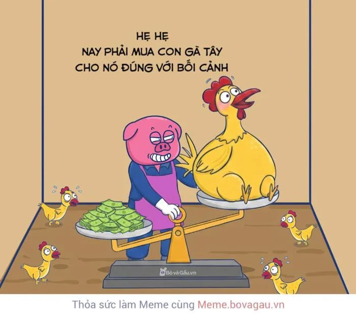Nuôi gà béo xong thịt có khác