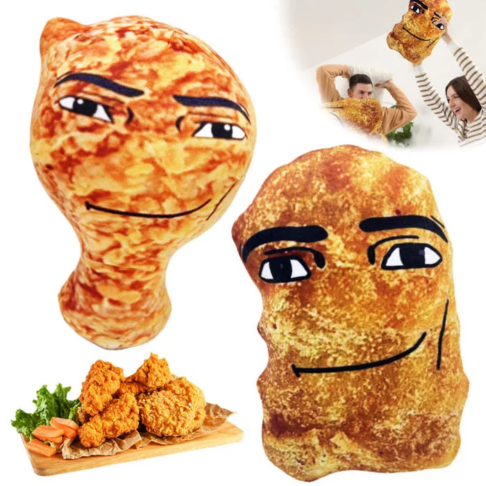 Đồ Chơi Nhồi Bông Hình Gà Viên Meme Hài Hước, Gối Hình Gà Khối Lớn Dễ  Thương, Gà Viên Nhồi Bông Dành Cho Trẻ Em Và Người Lớn, Chất Liệu Bông PP |