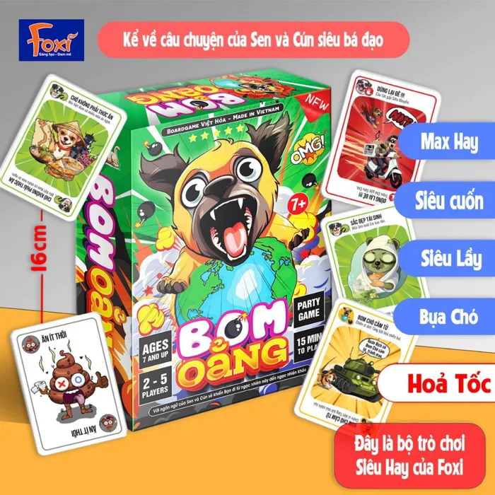 Board game-Bộ Bài Party Meme Squad Meme Foxi Mêm-trò chơi đội nhóm siêu vui  hài hước