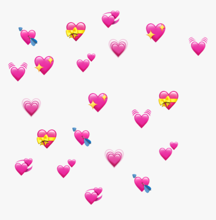 heart #coraçao #tumblr - Heart Emoji Meme Png, Transparent Png ,  Transparent Png Image - PNGitem