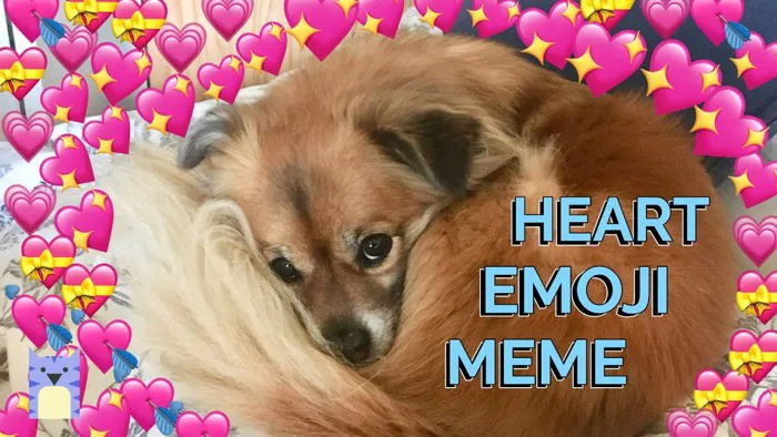 How to Make a Heart Emoji Meme: Online free meme maker