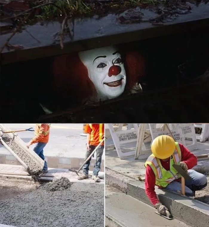 Pennywise sewer nope Meme Generator