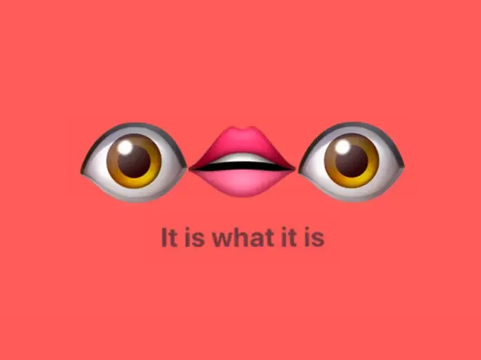 It Is What It Is': 👁👄👁 Mystery Emoji Meme Takes Over Silicon Valley -  Business Insider