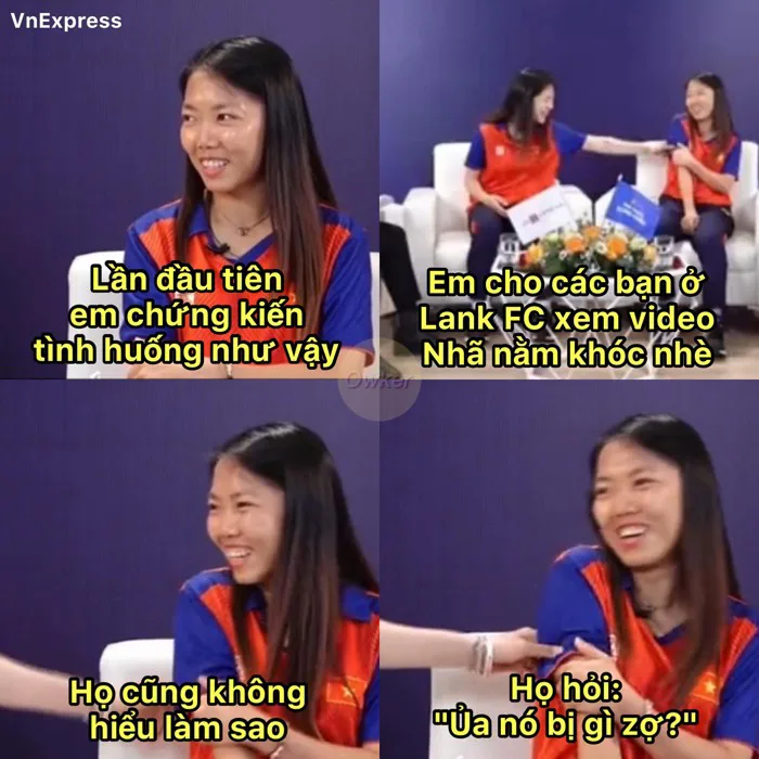 Huỳnh Như kể cho đồng đội ở Lank FC về chuyện không ai dám tin về Thanh Nhã