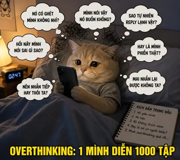 167+ Meme Over thinking meme não bộ cực hài hot nhất