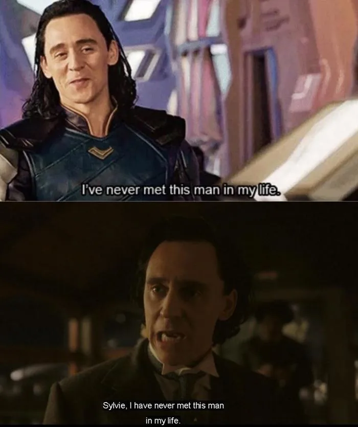 Trời ơi, ngạc nhiên chưa thấy meme này được đăng lên luôn á! : r/loki