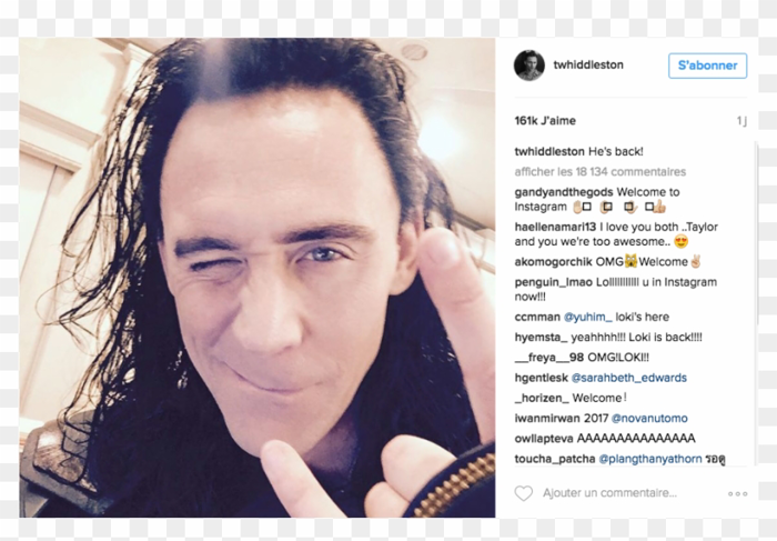 Tom Hiddleston Sur Instagram - Tom Hiddleston Loki Memes, HD Png Download -  1200x630(#6026804) - PngFind