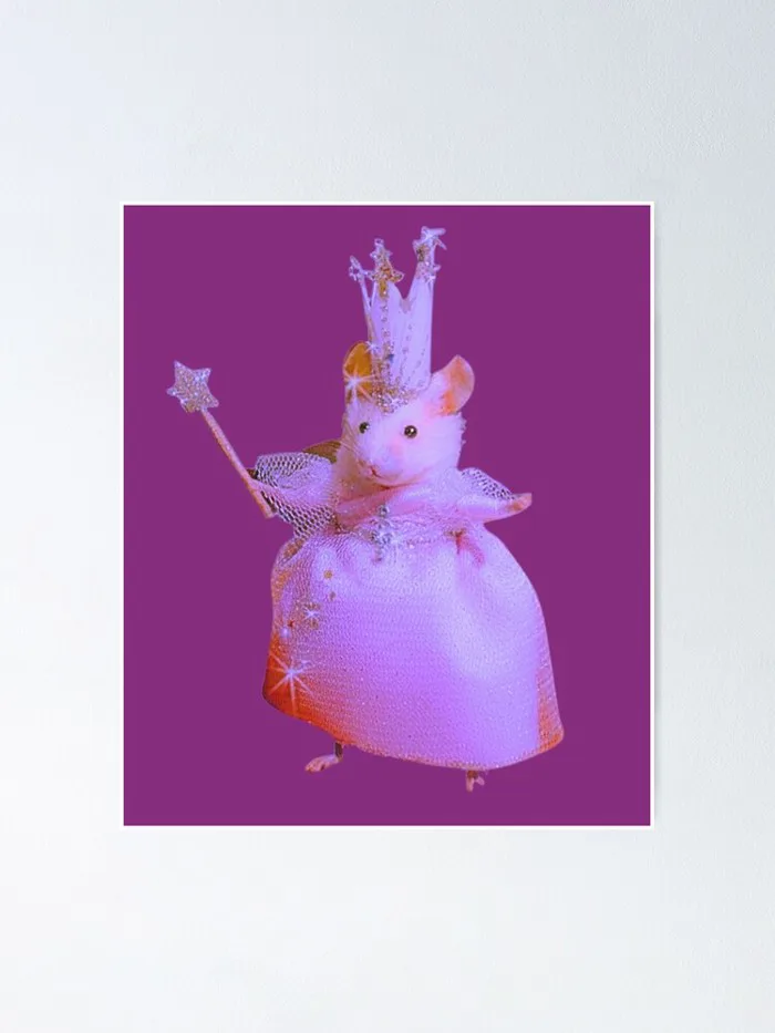White Rat Magic Fairy Meme | Absurd Comic Design | Internet Humor and  Contrast