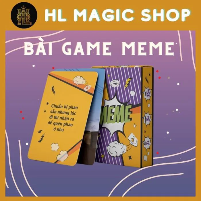 Bộ bài game Meme 50-200 lá chơi vui quên lối về boardgame meme hài hước Bộ  Bài Game Cho Người Lớn - Lazada | Lazada Việt Nam