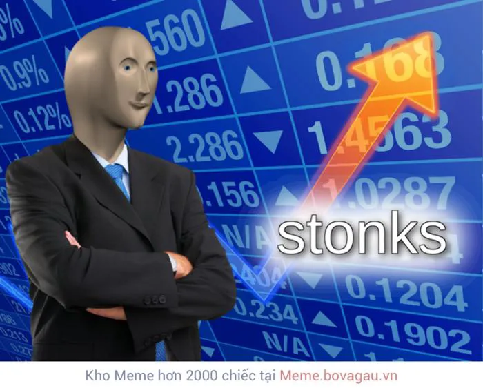 Meme stonks là gì? Vì sao meme stonks lại nổi tiếng? Tổng hợp meme stonks  hài hước cho nhà đầu tư