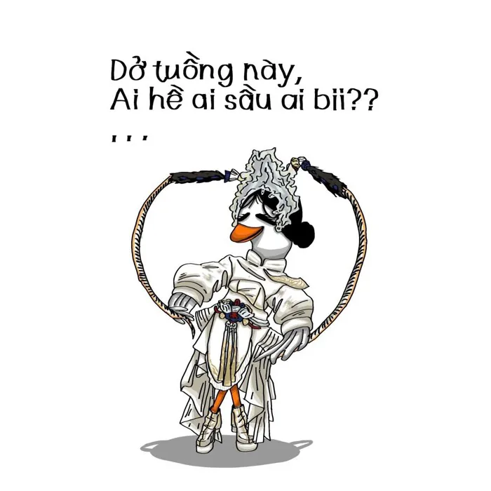 Tác giả đứng sau loạt sticker chú vịt 'mắc ói' đang hot rần rần là ai?