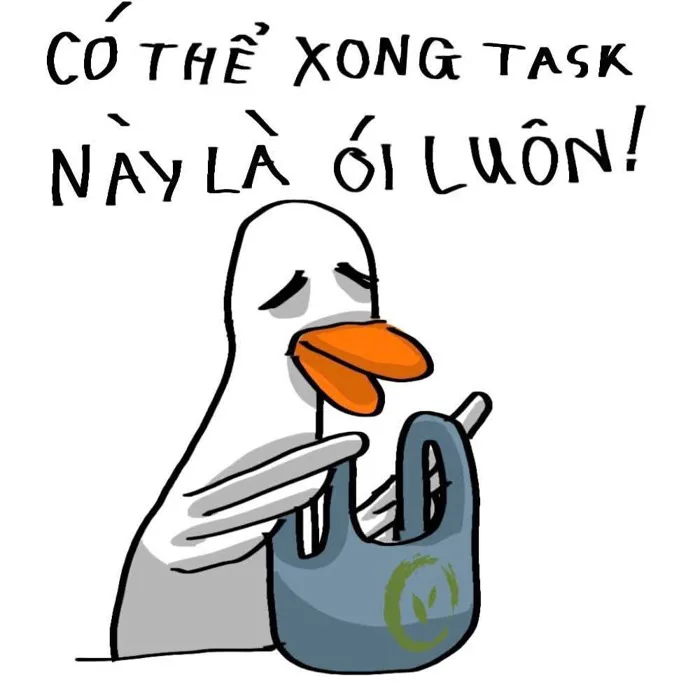 Tác giả đứng sau loạt sticker chú vịt 'mắc ói' đang hot rần rần là ai?