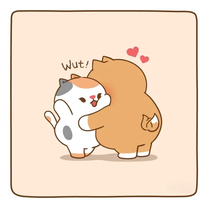 Bộ sưu tập meme ôm siêu cute dành cho người thân yêu