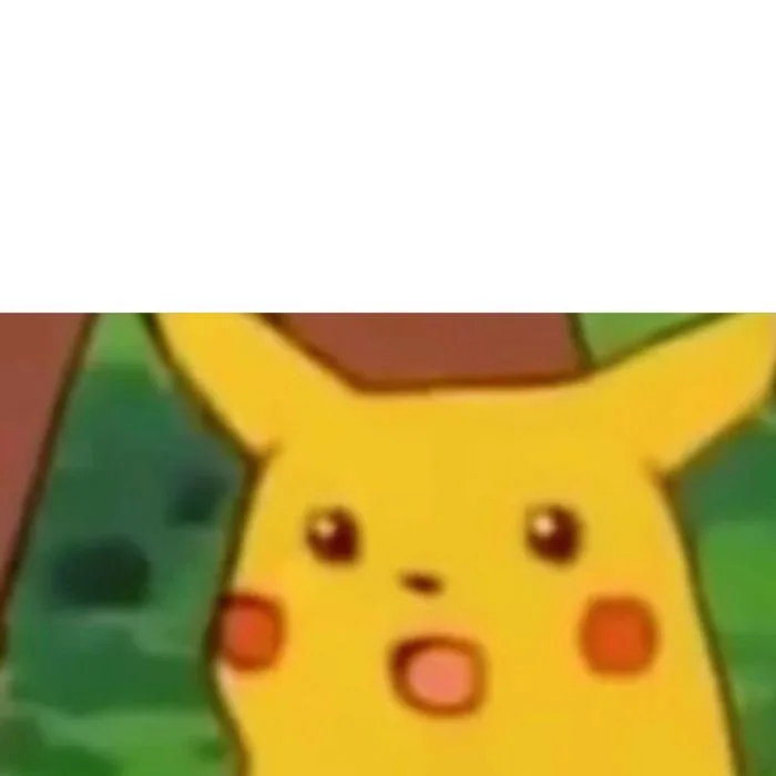 Surprised Pikachu Meme Generator Surprised Pikachu Meme Generator