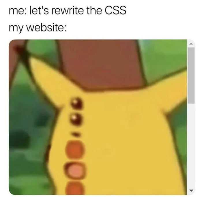 Pikachu Memes · ProgrammerHumor.io Pikachu Memes · ProgrammerHumor.io