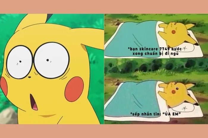 Nhất định phải lưu những ảnh meme Pikachu hài hước đáng yêu này Nhất định phải lưu những ảnh meme Pikachu hài hước đáng yêu này