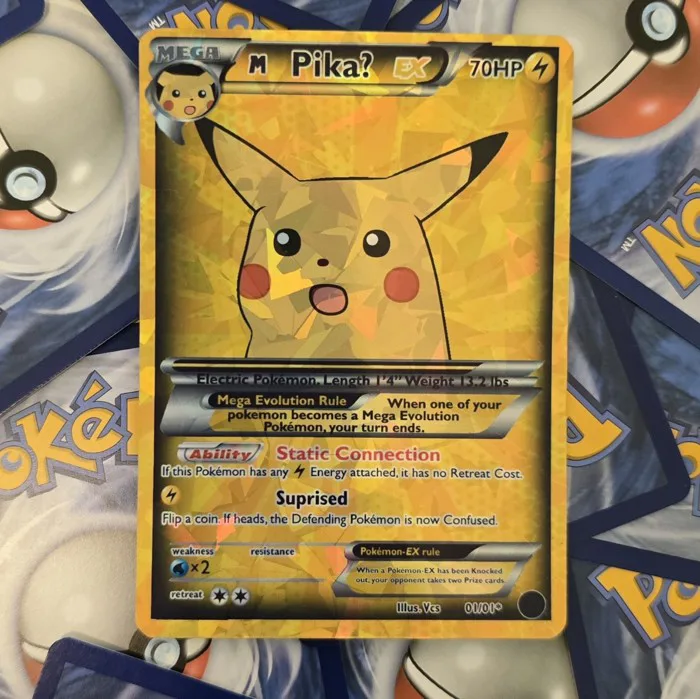 Confused Meme Pikachu Pokemon Card | eBay Confused Meme Pikachu Pokemon Card | eBay