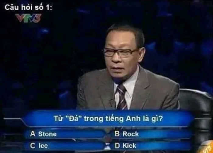 Meme ⚡ Ai là triệu phú: Từ 