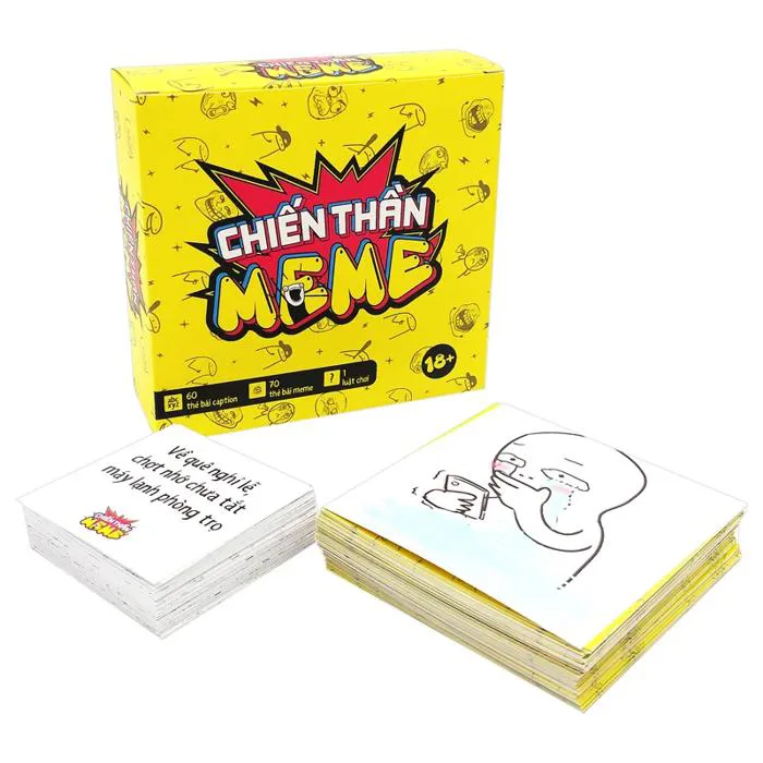 Boardgame Thẻ Bài Chiến Thần Meme - BGV - FAHASA.COM