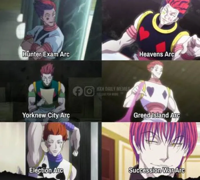Buồn cười thật, Hisoka kiểu nhân vật lạc quẻ so với mấy người khác trong  Hunter x Hunter vậy mà lại nổi tiếng và quan trọng với cốt truyện đến thế. :